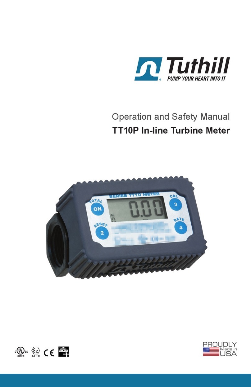 Tuthill TT10P Use and care manual