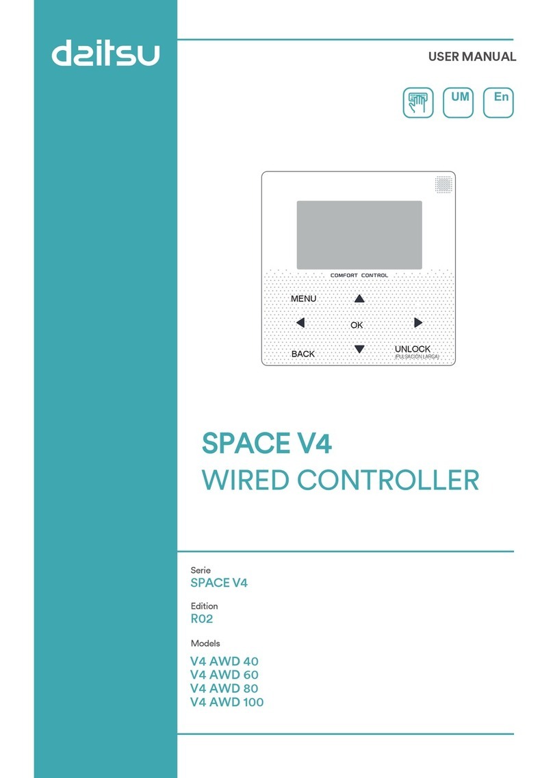 Daitsu SPACE V4 Series user manual