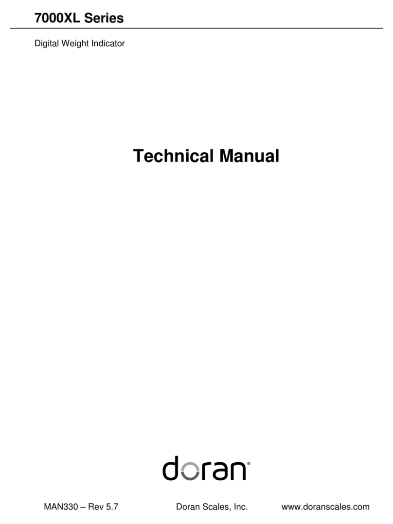 Doran 7100XL/15 User manual
