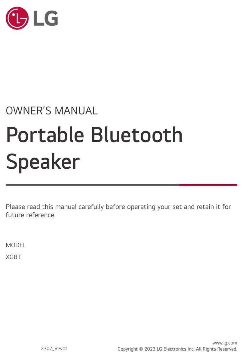 LG XG8T User manual