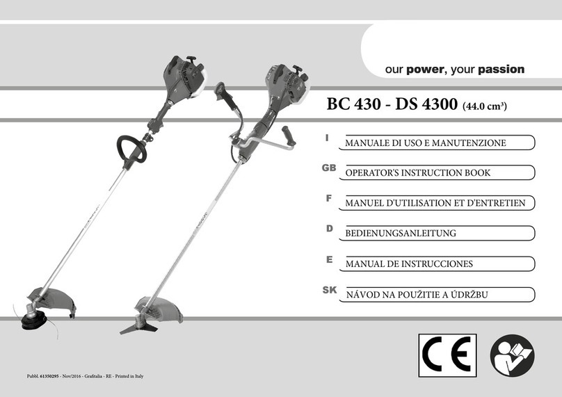 Oleo-Mac BC 430 Manual Oleo-Mac BC 430 Manual