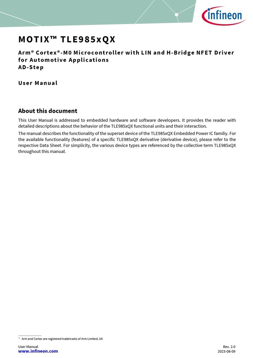 Infineon MOTIX TLE985xQX user manual