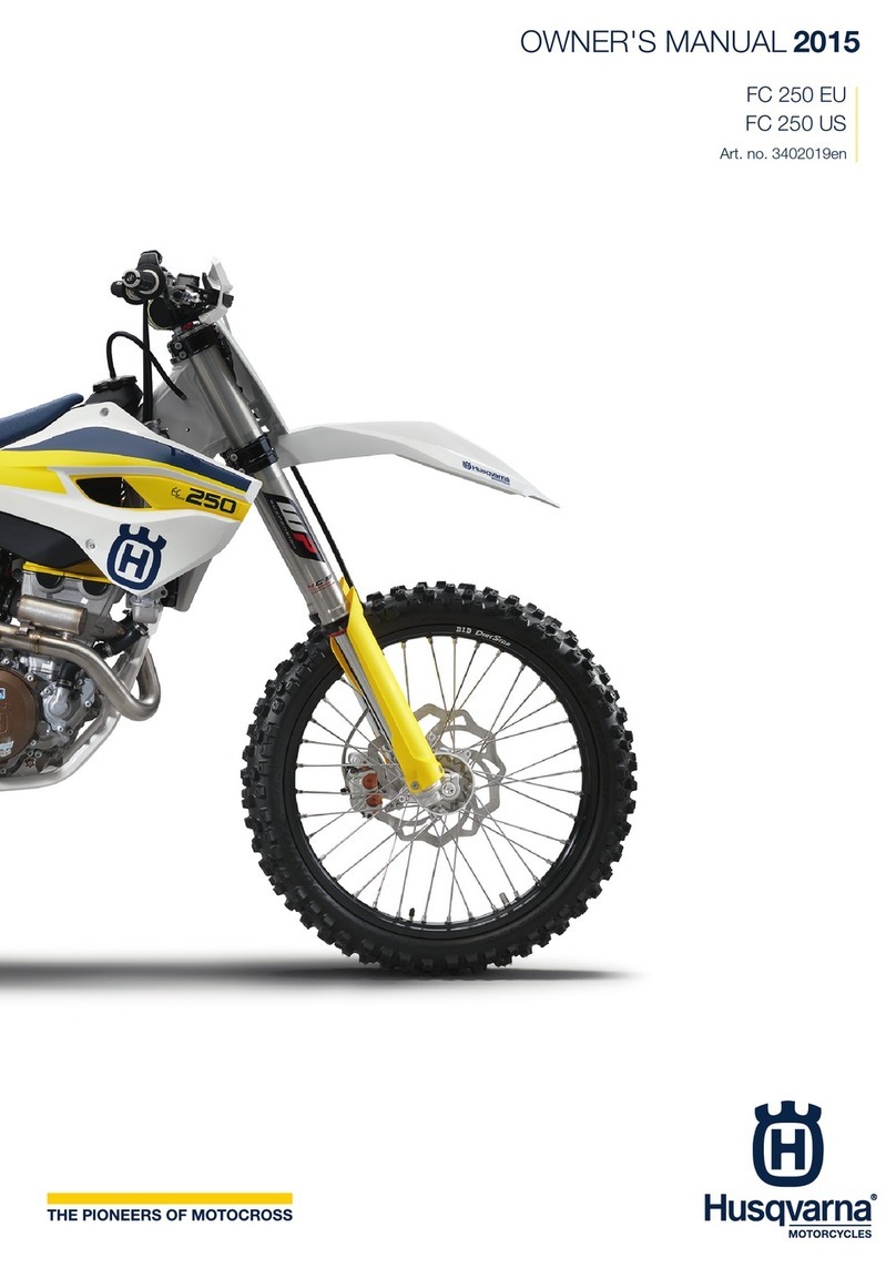 Husqvarna FC 250 EU 2015 User manual