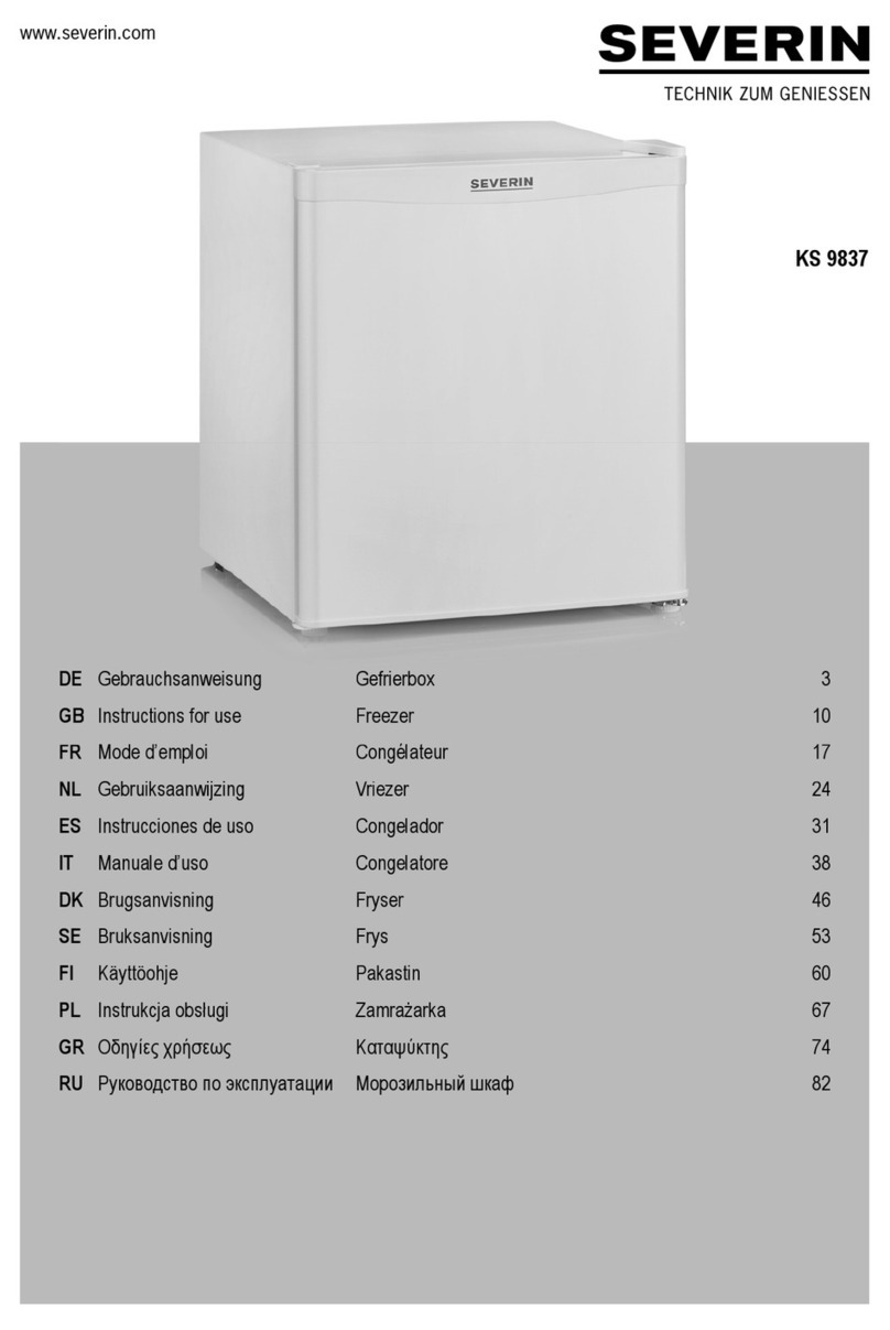 SEVERIN KS 9837 User manual