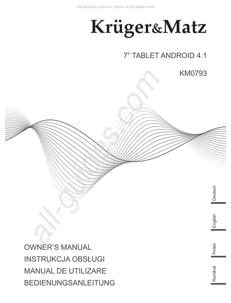 Krüger & Matz KM0793 User manual