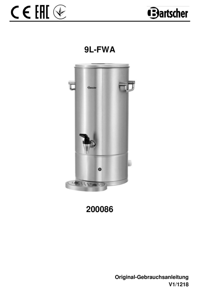 Bartscher 9L-FWA manual