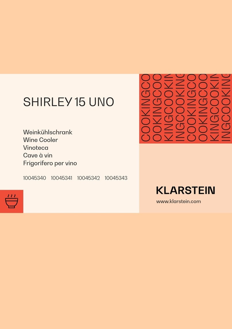 Klarstein SHIRLEY 15 UNO manual