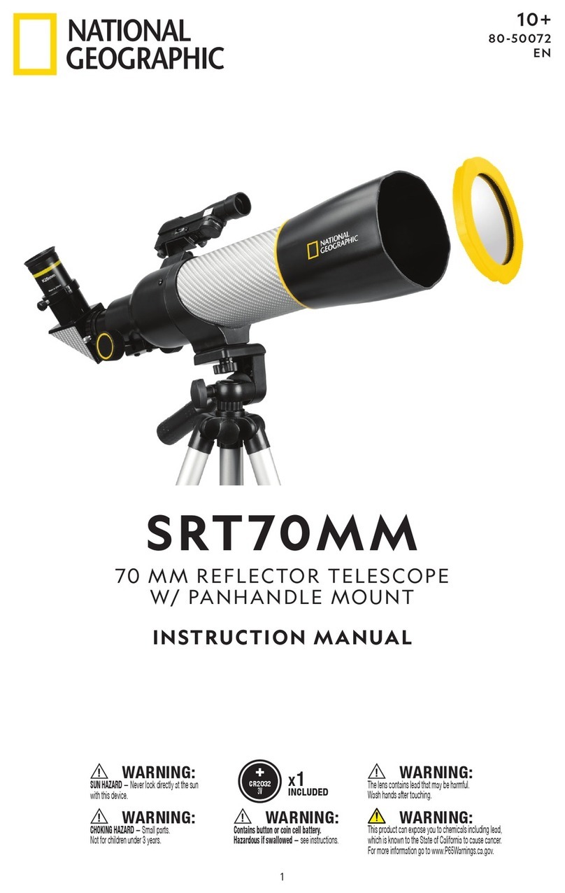 National Geographic SRT70MM instruction manual