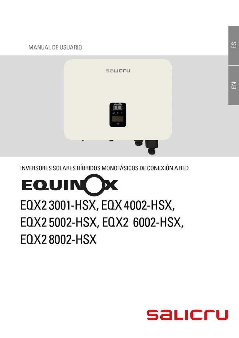 Salicru EQUINOX EQX2 3001-HSX user manual