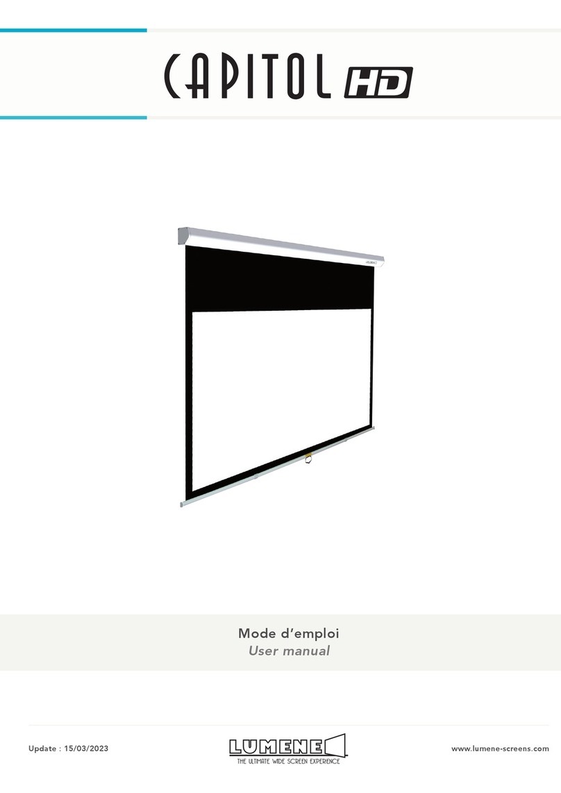 LUMENE CAPITOL HD 280V user manual