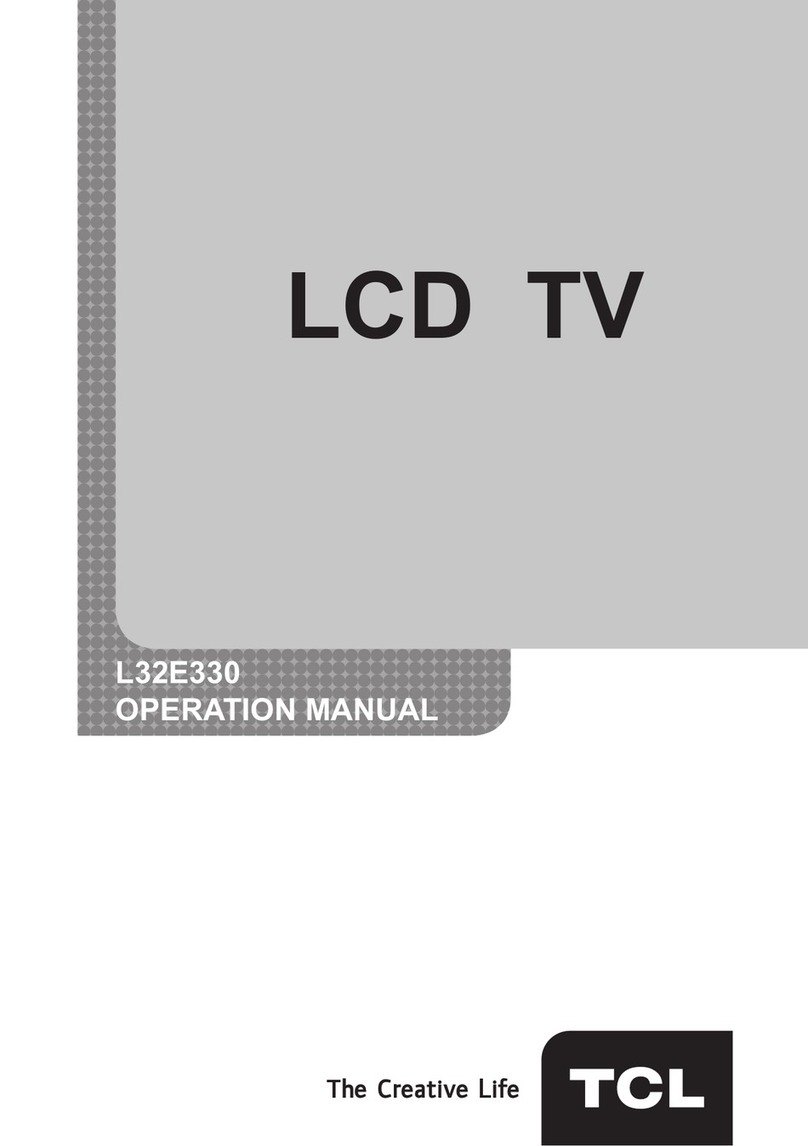 TCL L32E330 User manual