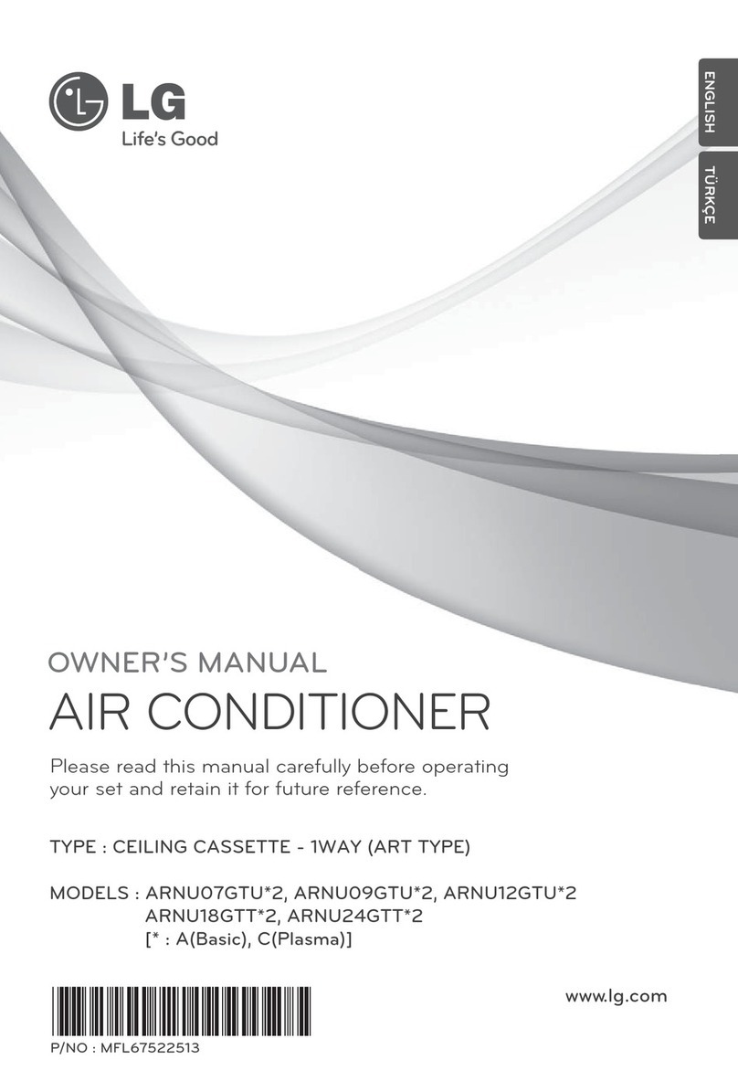 LG ARNU24GTT2 Series User manual