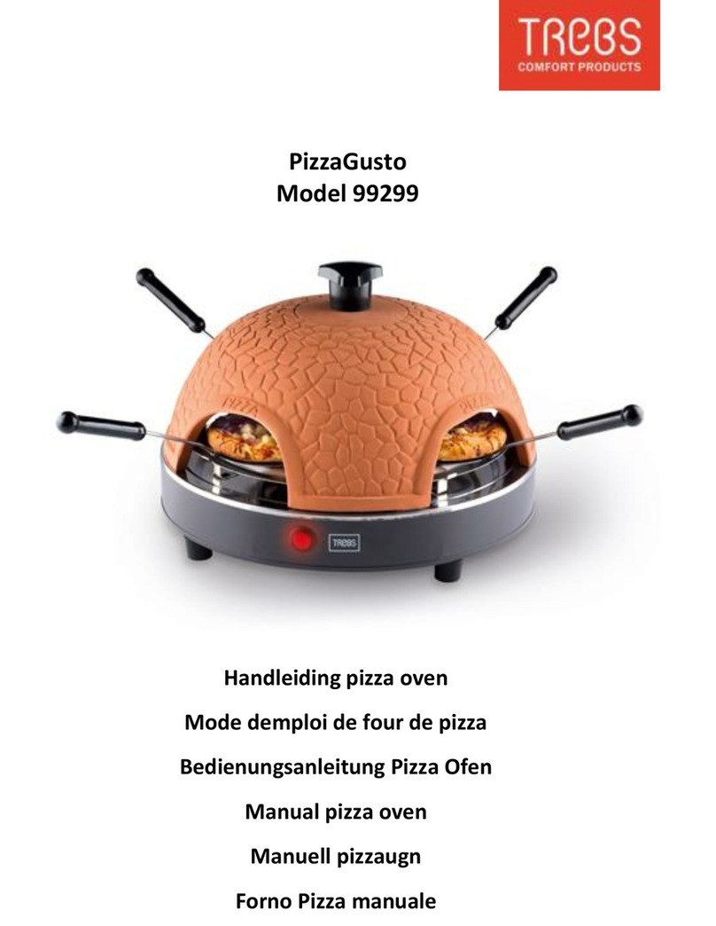 Trebs PizzaGusto 99299 manual