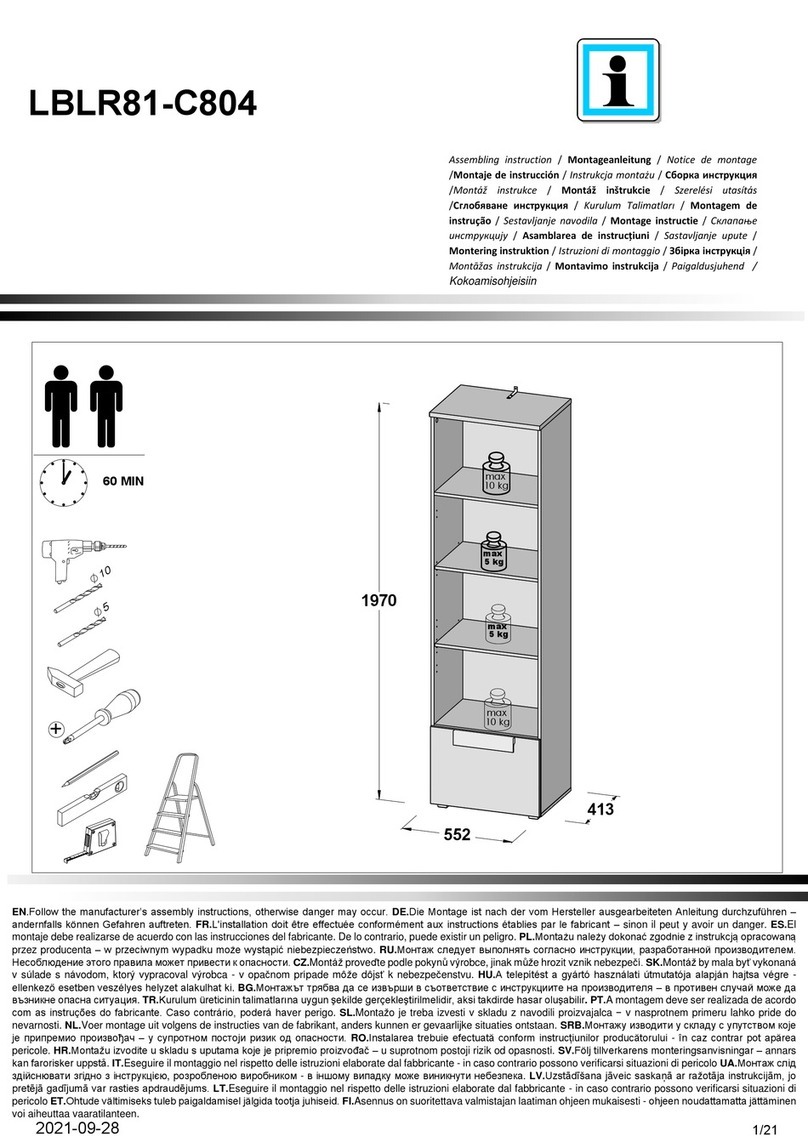 Forte LBLR81-C804 User manual