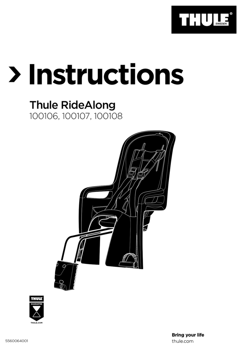 Thule RideAlong 100106 User manual