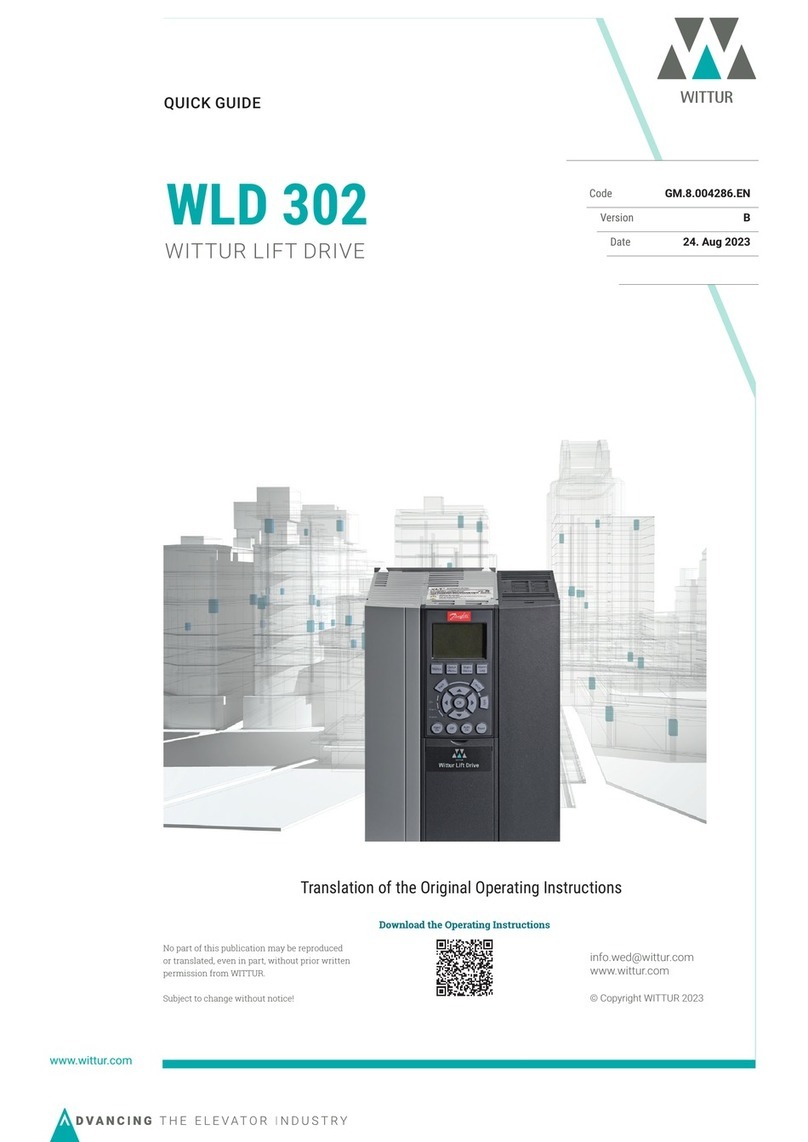 WITTUR WLD 302 User manual