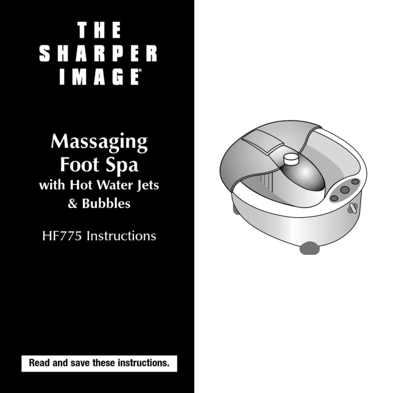 Sharper Image HF775 User manual