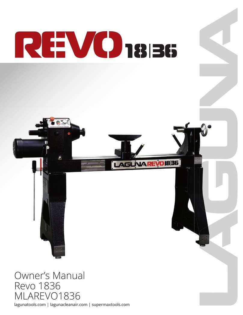 laguna Revo 1836 owner's manual