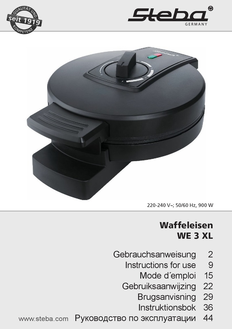 Steba WE 3 XL Instructions for use