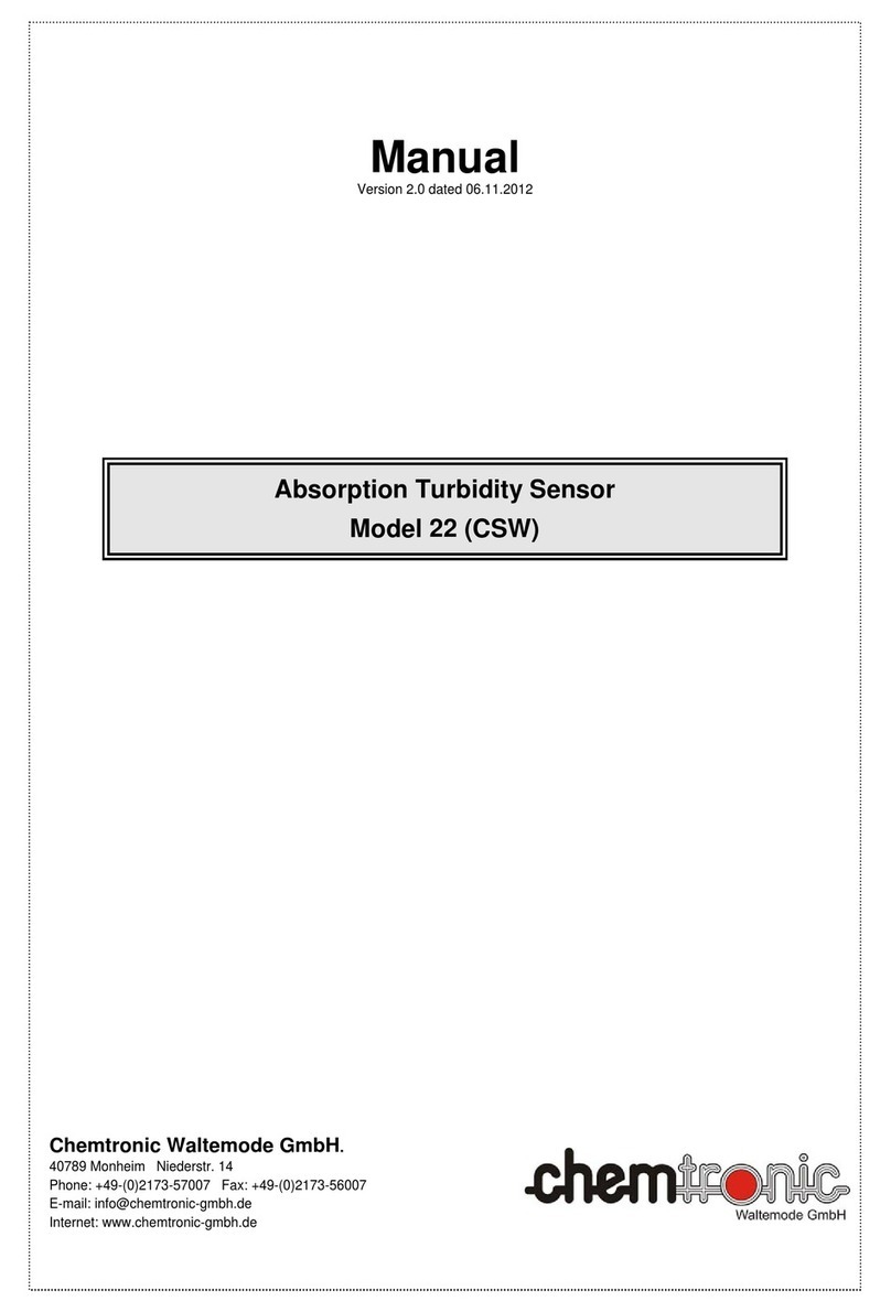 Chemtronics 22 User manual