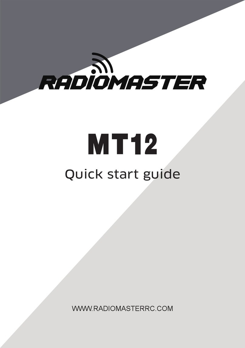 RadioMaster MT12 User manual