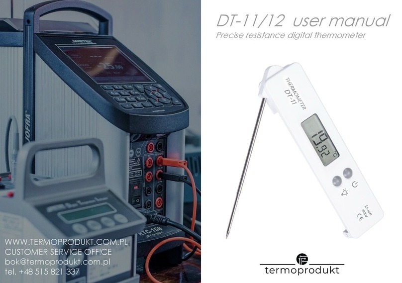 Termoprodukt DT-11 user manual