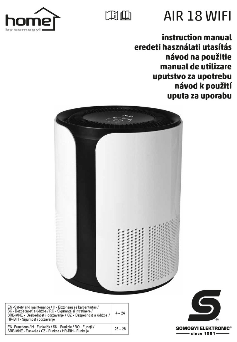 Somogyi Elektronic home AIR 18 WIFI instruction manual