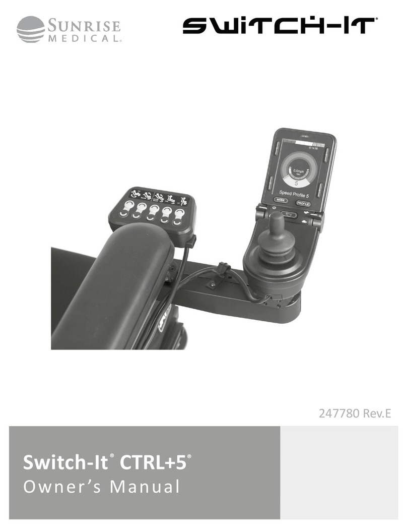Sunrise Medical Switch-It CTRL+5 owner's manual