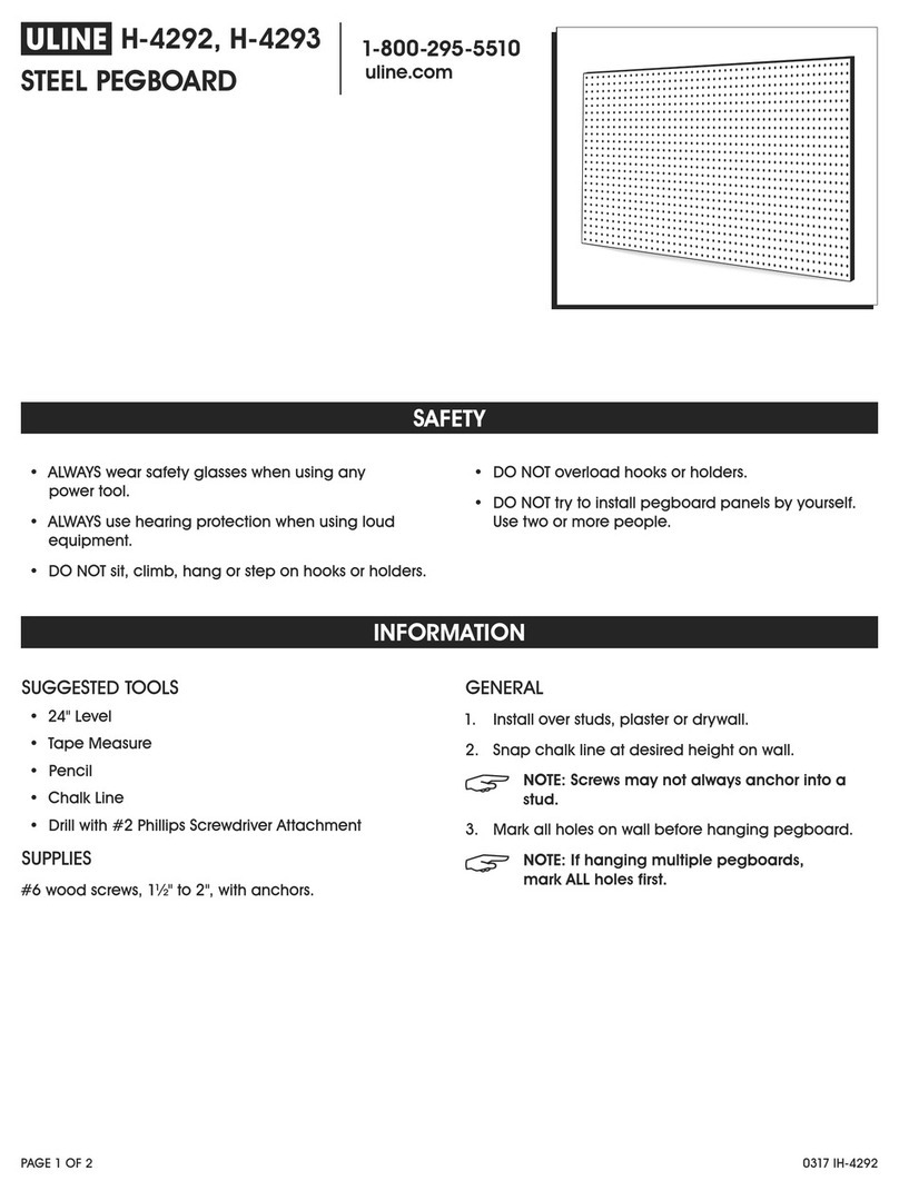 U-Line H-4292 User manual