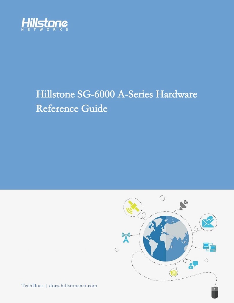 Hillstone SG-6000 A Series Hardware reference guide