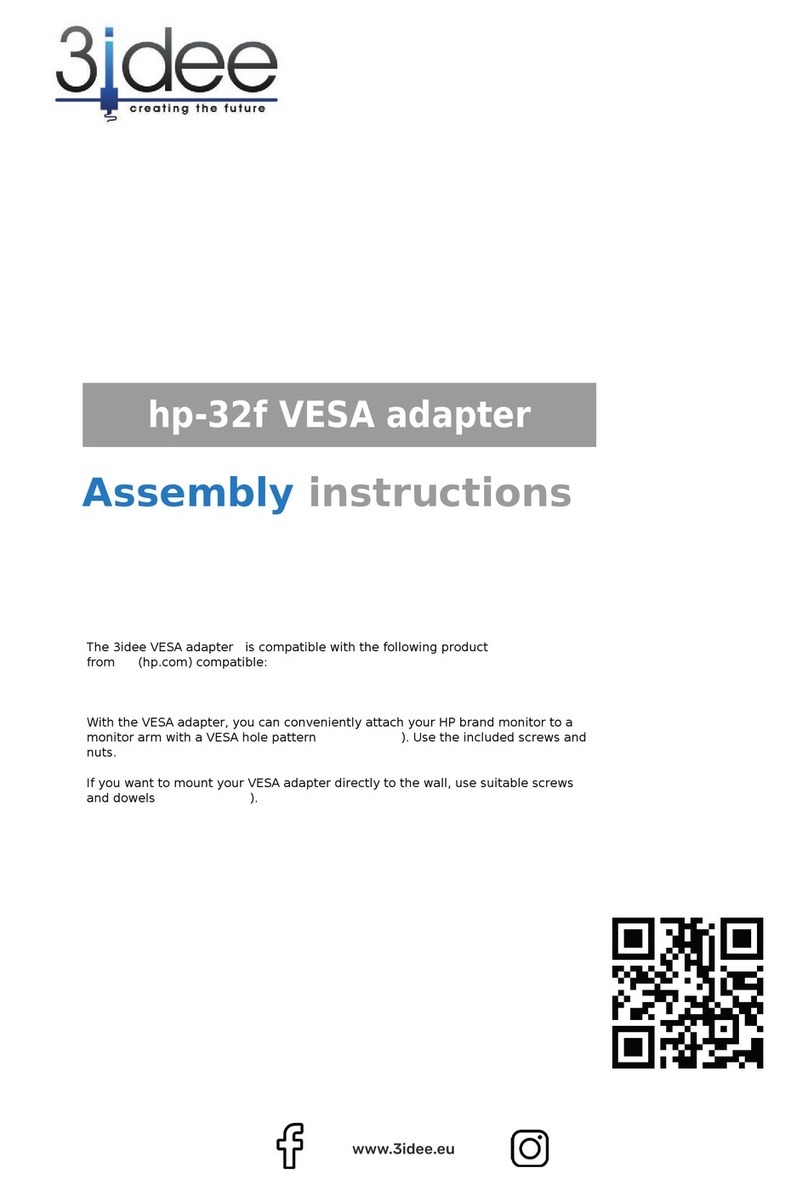 3idee hp-32f Assembly instructions