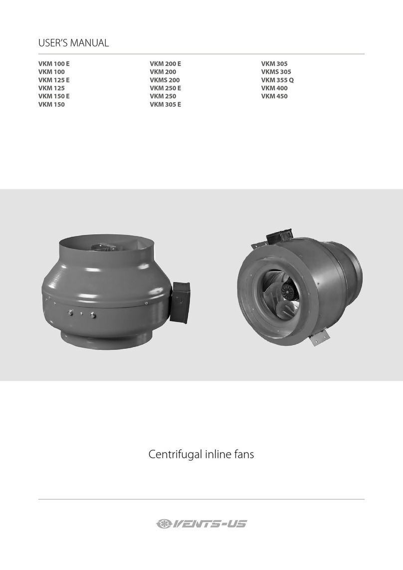 Vents-us VKM 100 E user manual