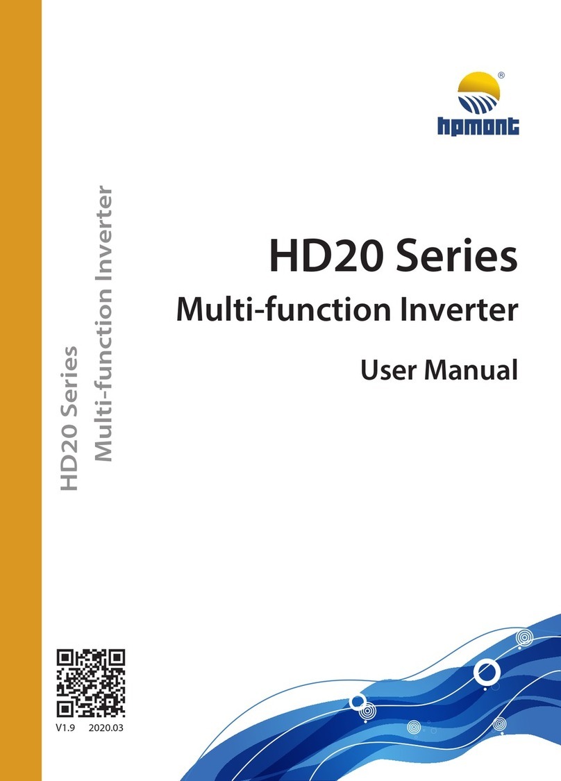 hpmont HD20 Series User manual
