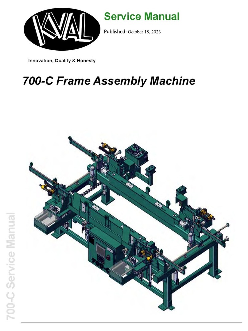Kval 700-C Service manual
