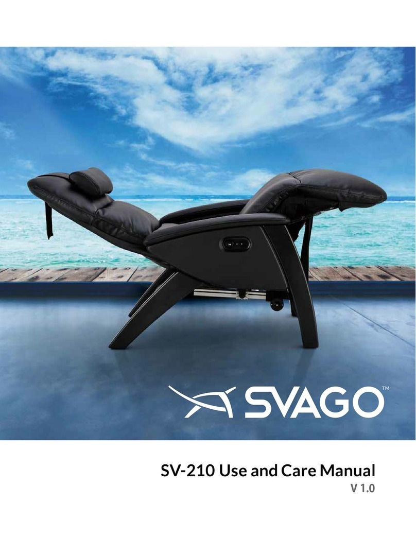 SVAGO SV-210 use and care manual