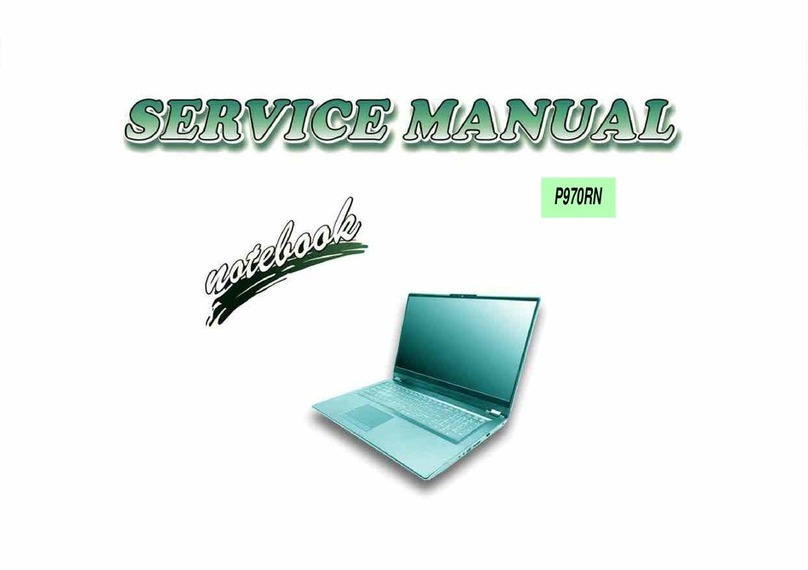 Clevo P970RN User manual