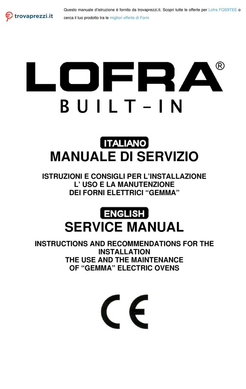 Lofra FQS9TEE Service manual
