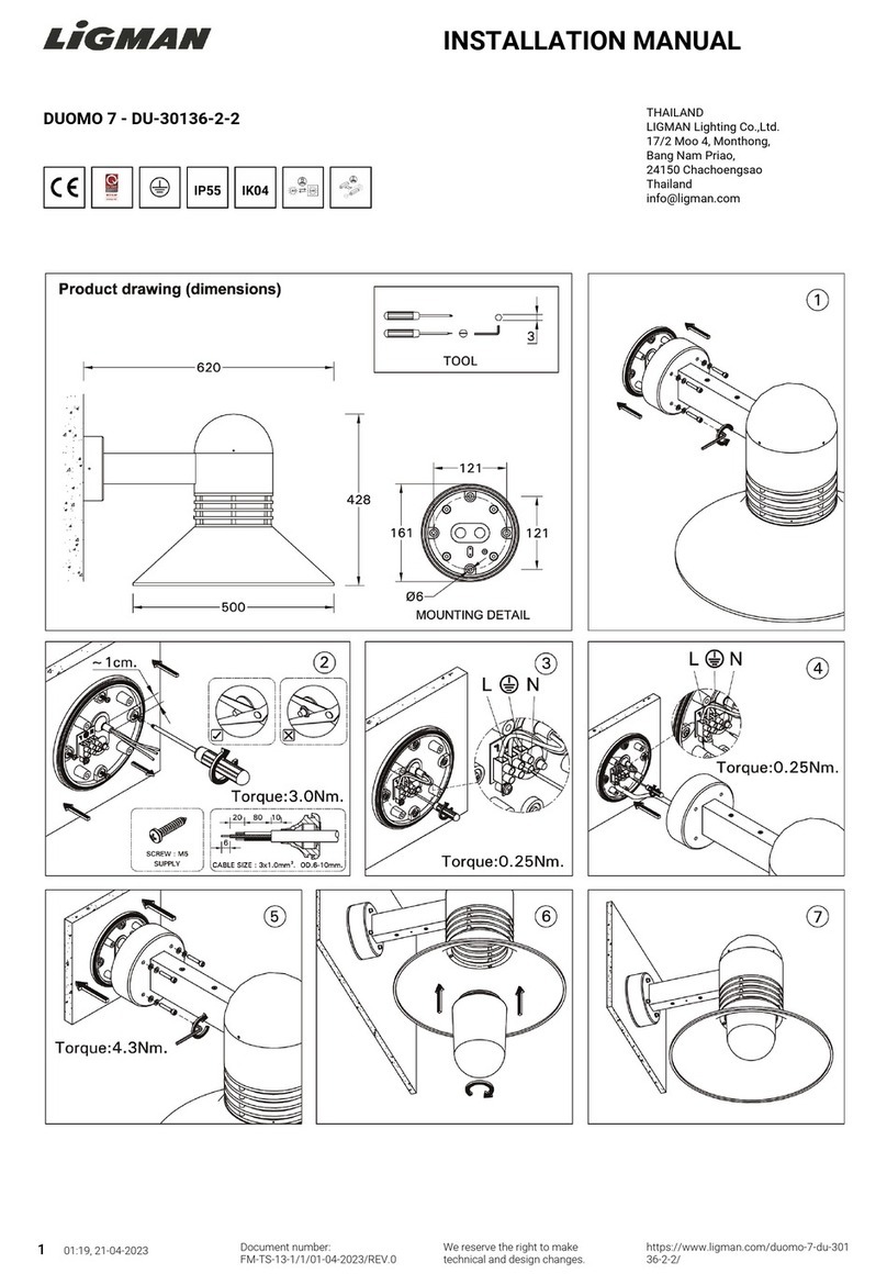 LIGMAN DUOMO 7 User manual