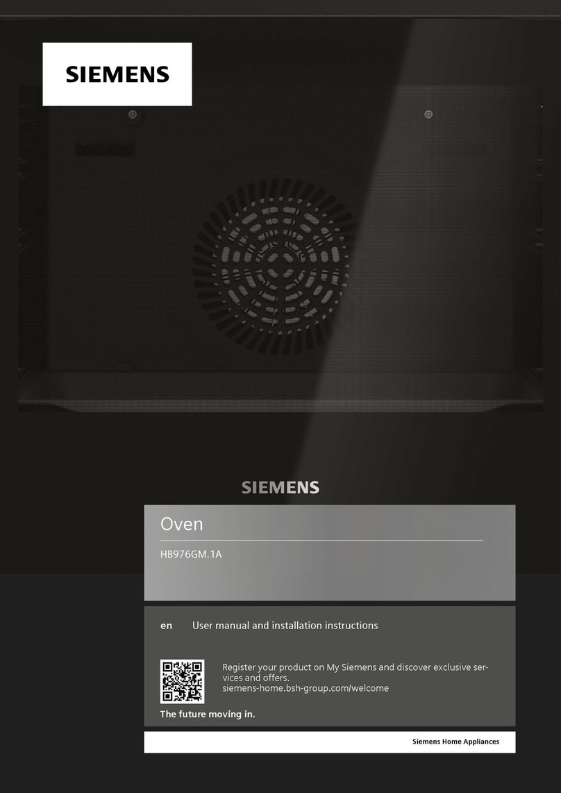Siemens HB976GM 1A Series User manual