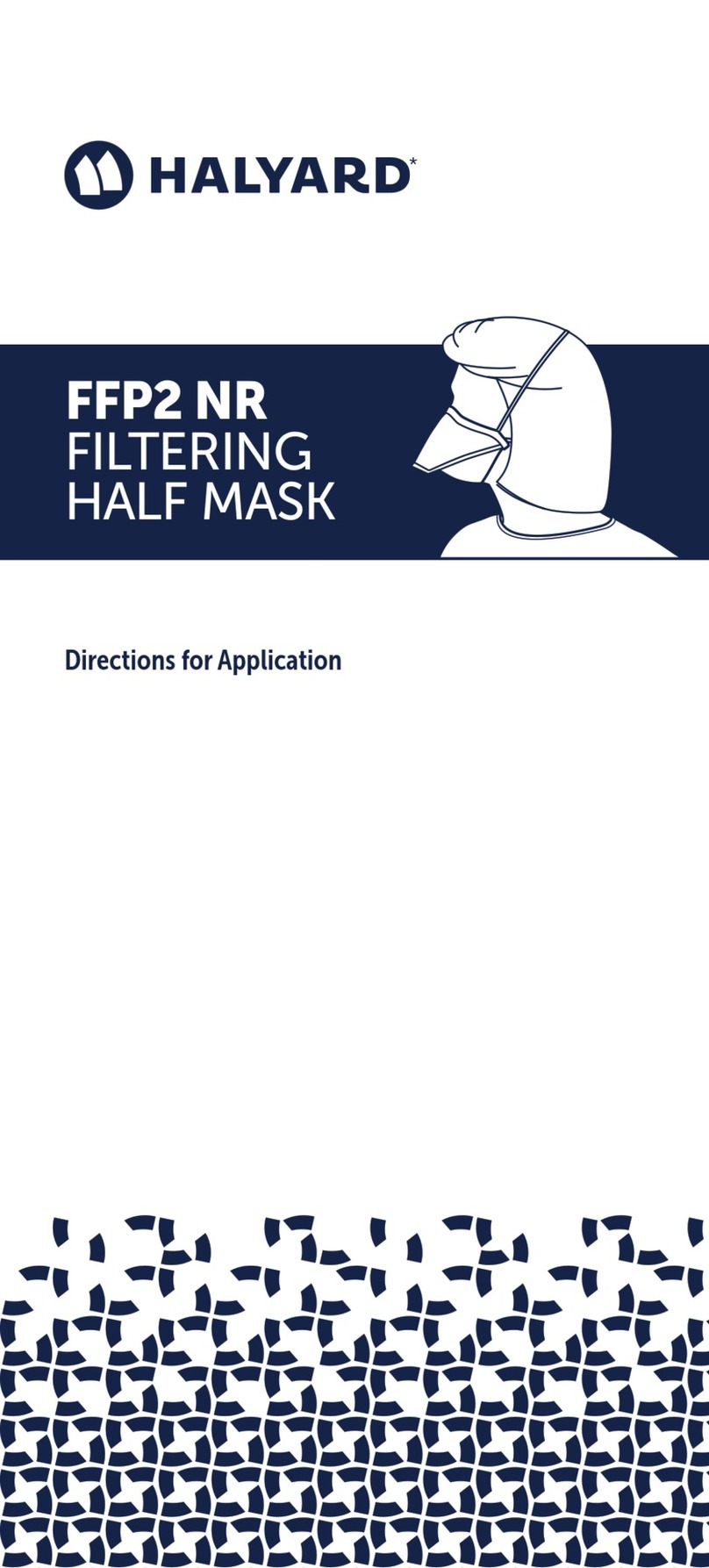 Halyard FFP2 NR manual
