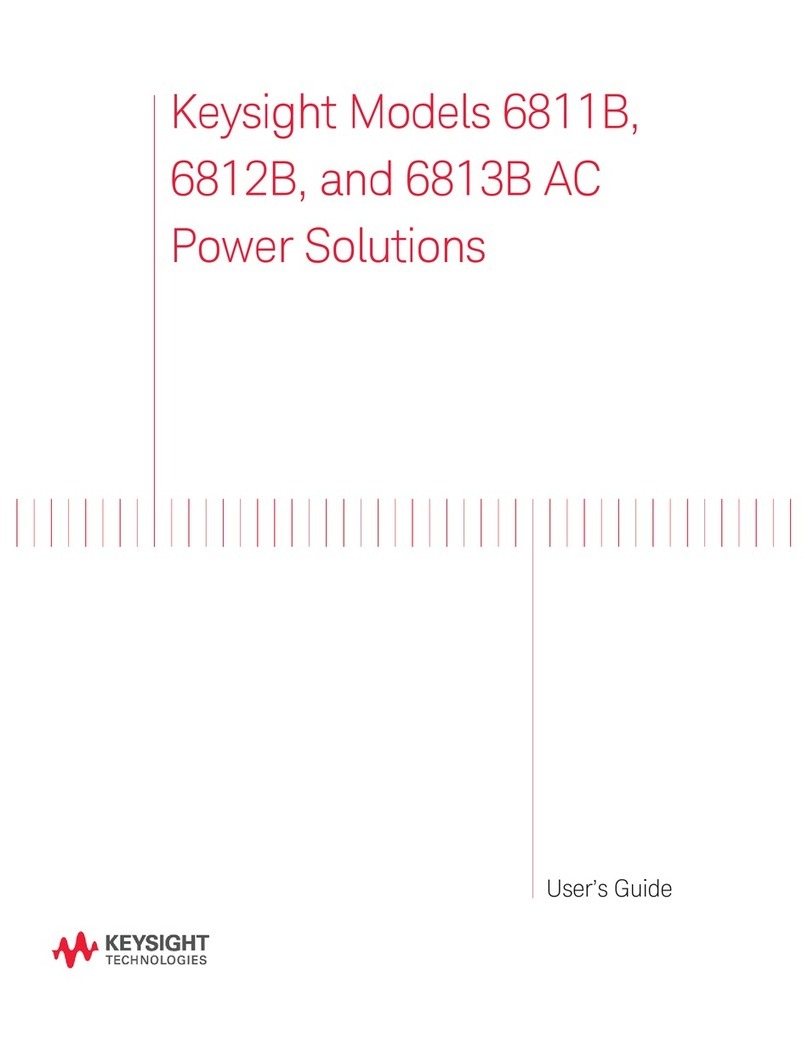 Keysight 6811B User manual