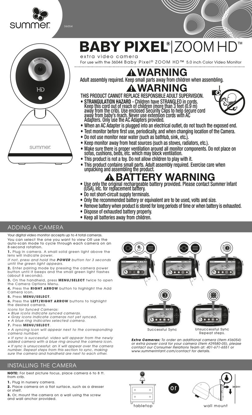 Summer BABY PIXEL ZOOMHD 36044 User manual