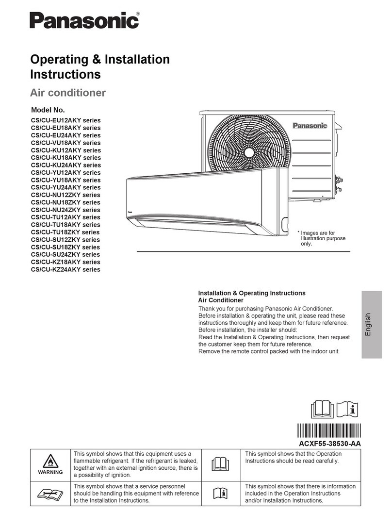 Panasonic CS/CU-EU12AKY Series Product guide