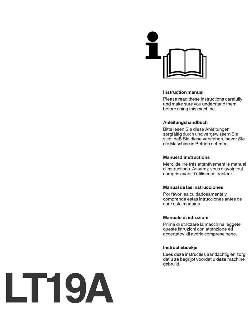 Electrolux LT19A User manual