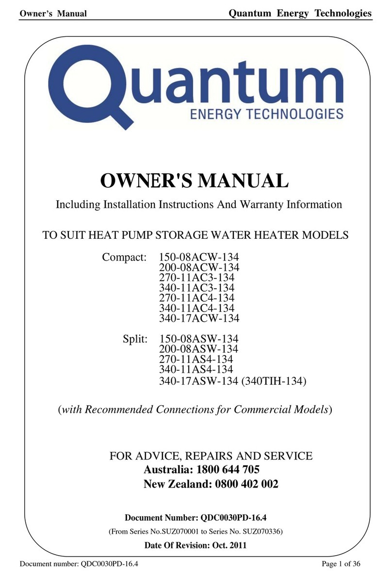 Quantum 150-08ACW-134 owner's manual