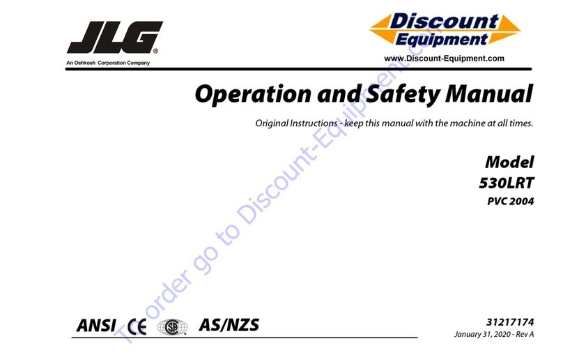 Oshkosh Corporation JLG 530LRT Operation and safety manual Oshkosh Corporation JLG 530LRT Operation and safety manual
