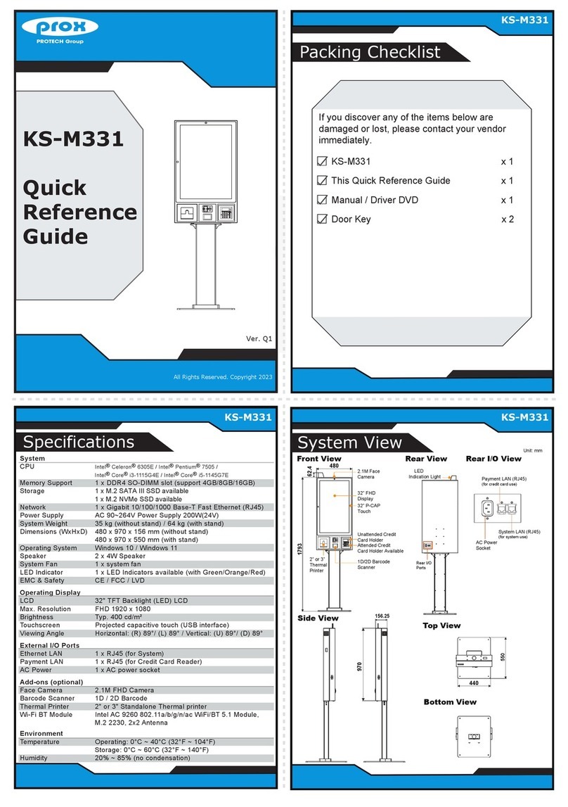 protech KS-M331 User manual protech KS-M331 User manual