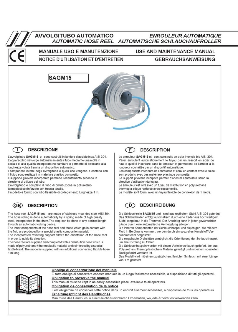 Faicom SAGM15 User manual