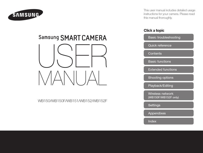 Samsung SMARTCAMERA WB152 User manual Samsung SMARTCAMERA WB152 User manual