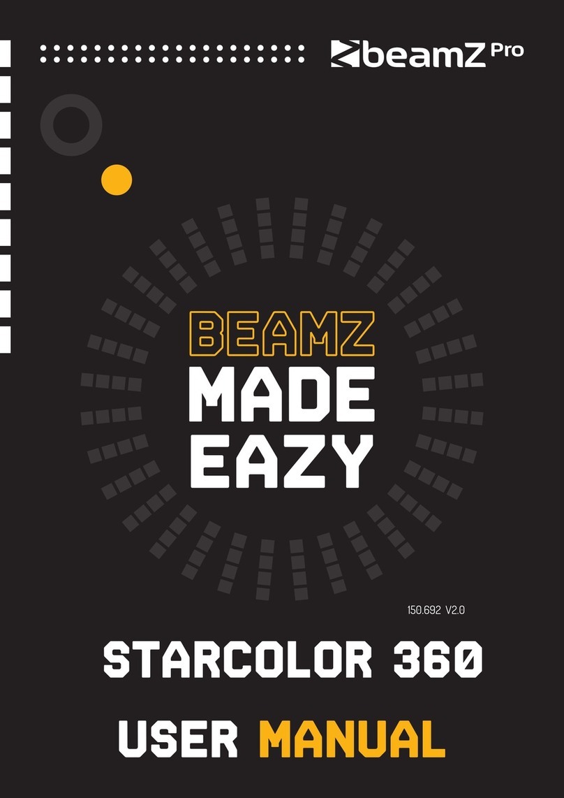 Beamz Pro 150.692 V2.0 user manual